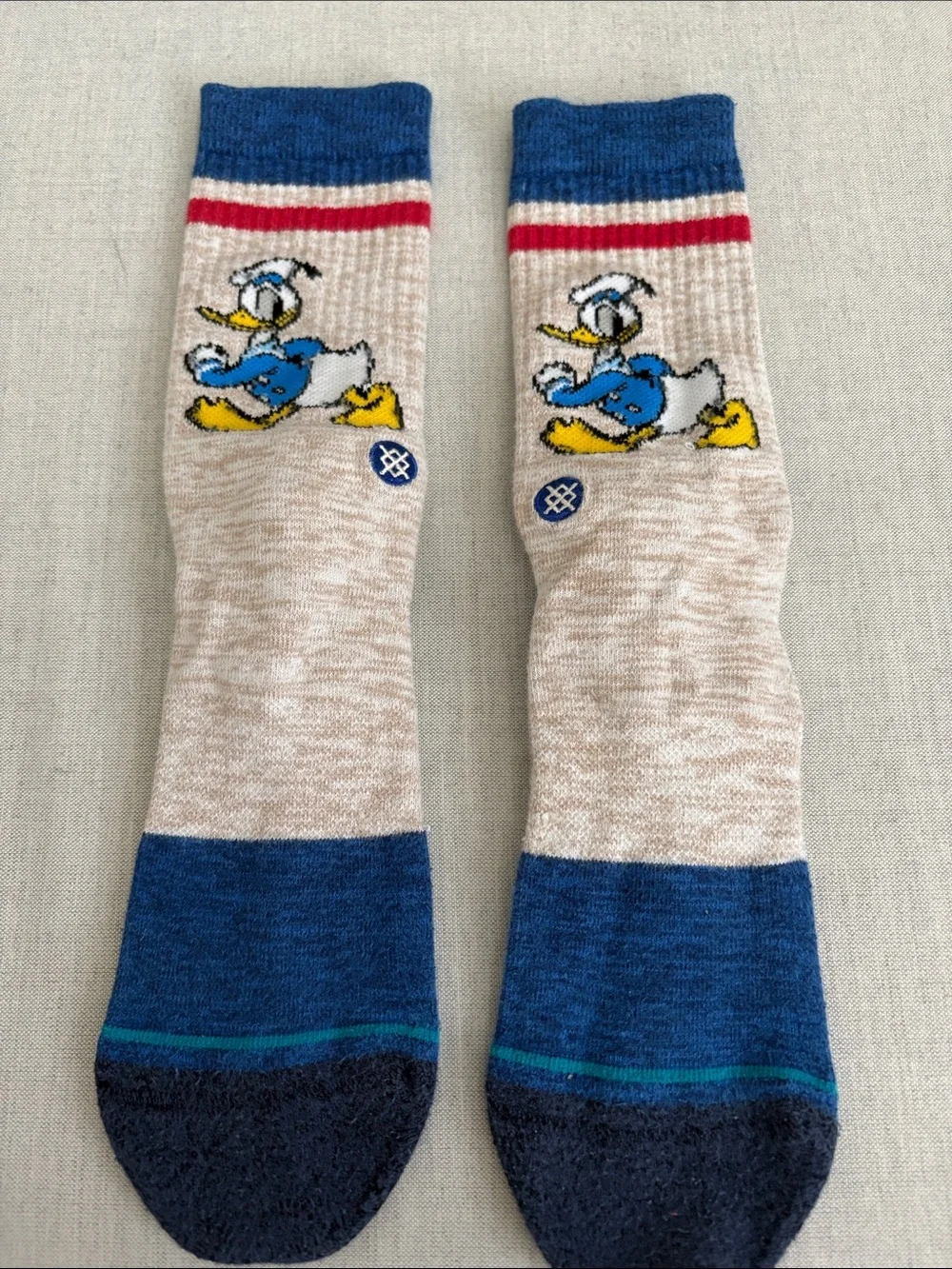 Stance X Vintage Disney Donald Duck Crew Socks Large